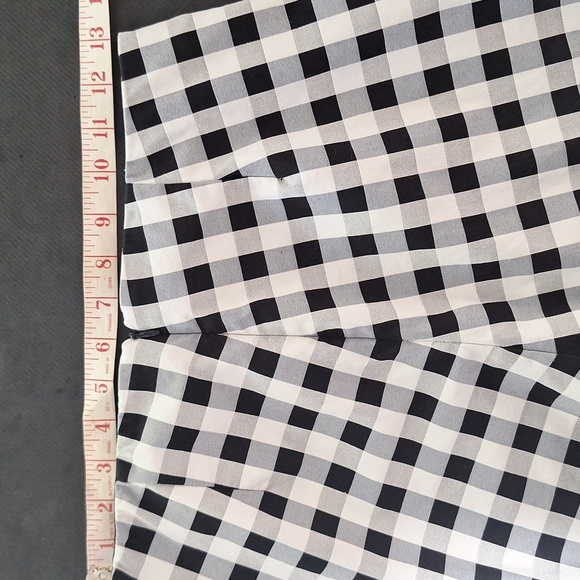 rag & bone Black and White Checkered Ankle Pants - Picture 9 of 9